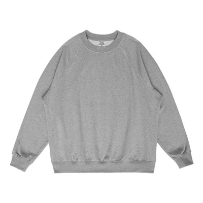50% Polyester Long Sleeve Sweatshirts With French Terry