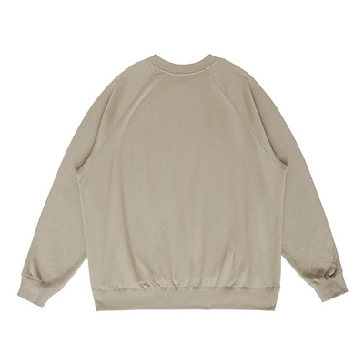 50% Polyester Long Sleeve Sweatshirts With French Terry