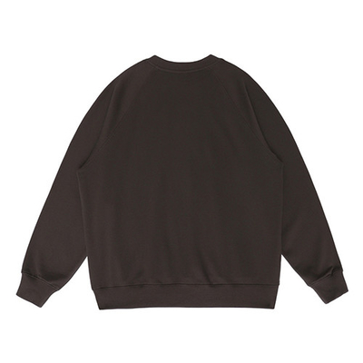 50% Polyester Long Sleeve Sweatshirts With French Terry