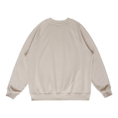 50% Polyester Long Sleeve Sweatshirts With French Terry