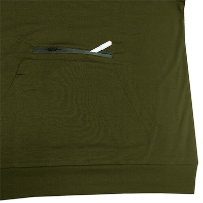 New Polyester Short Sleeve Sports Sweatshirts Men'S Pure Color For Sports