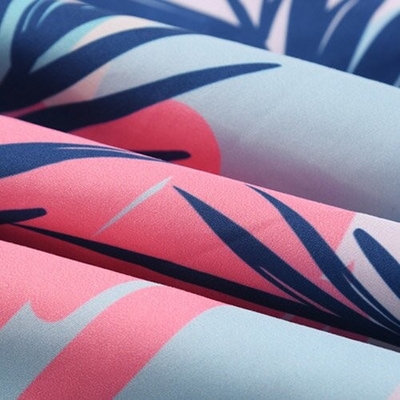 Summer Beach Print Polyester Shorts Quick Dry For Men Shipping By Sea