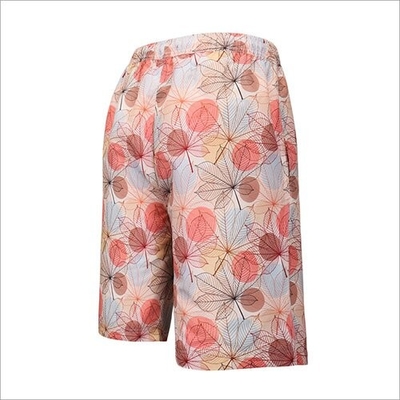 Summer Beach Polyester Pants Youth Slim Loose Sports Casual Shorts Male