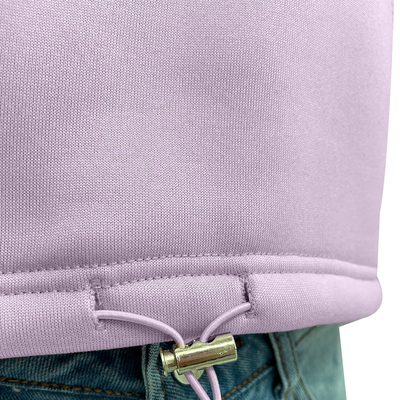 50% Cotton 50% Polyester Long Sleeve Sweatshirts French Terry Zip Up Hoodie