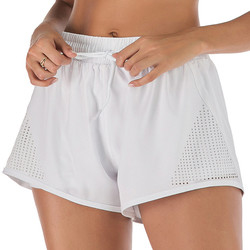 Summer women's  Exercise Shorts Youth Double-layer  Fitness Quick Dry  Pants