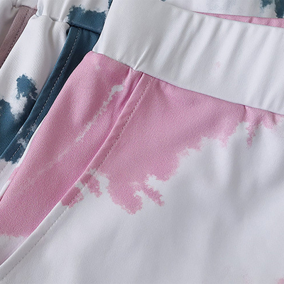 Quick Dry Tie Dye Ladies Sports Bras Women Sports Bras And Shorts