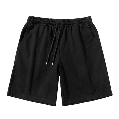 Adults Basic Editions Men's Elastic Waistband Shorts Soft 100% Cotton Swim Shorts