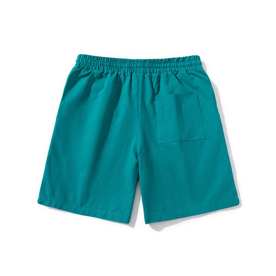 Adults Basic Editions Men's Elastic Waistband Shorts Soft 100% Cotton Swim Shorts