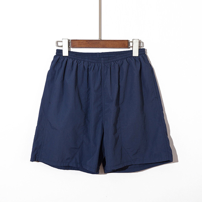 100 Percent Cotton Beach Surf Shorts OEM LOGO Elastic Waist Gym Shorts