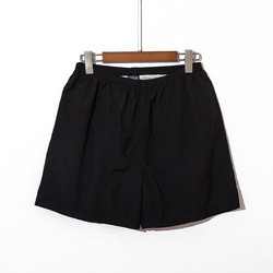 100 Percent Cotton Beach Surf Shorts OEM LOGO Elastic Waist Gym Shorts