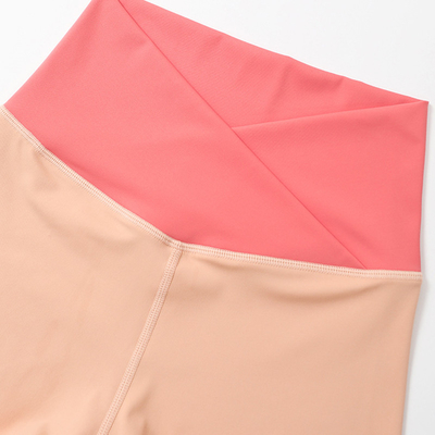 Custom Cinnamon Pink Ladies Sports Bras Adults Yoga Track Suit
