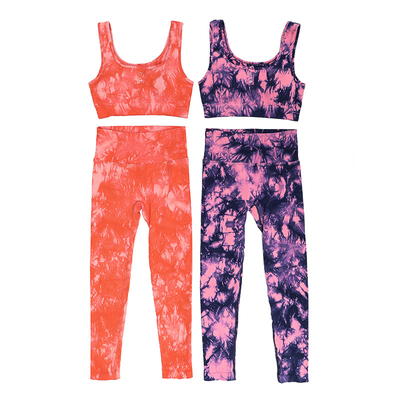 OEM Floral Ladies Sports Bras Yoga Bra And Leggings Sexy Tracksuit